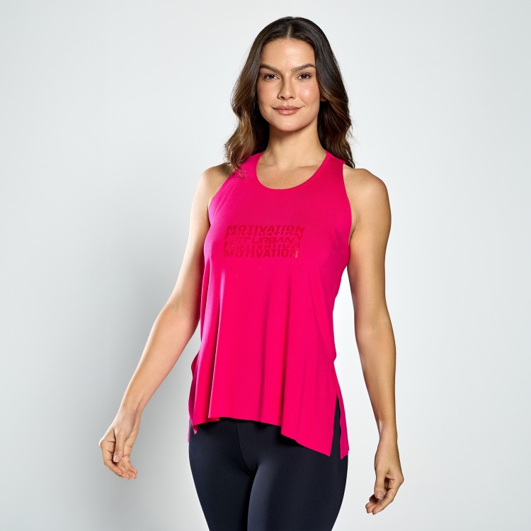 Regata Fitness Reflexos Rosa Magenta