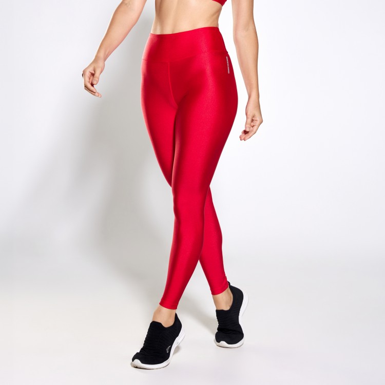 Calça Legging Glow Vermelha