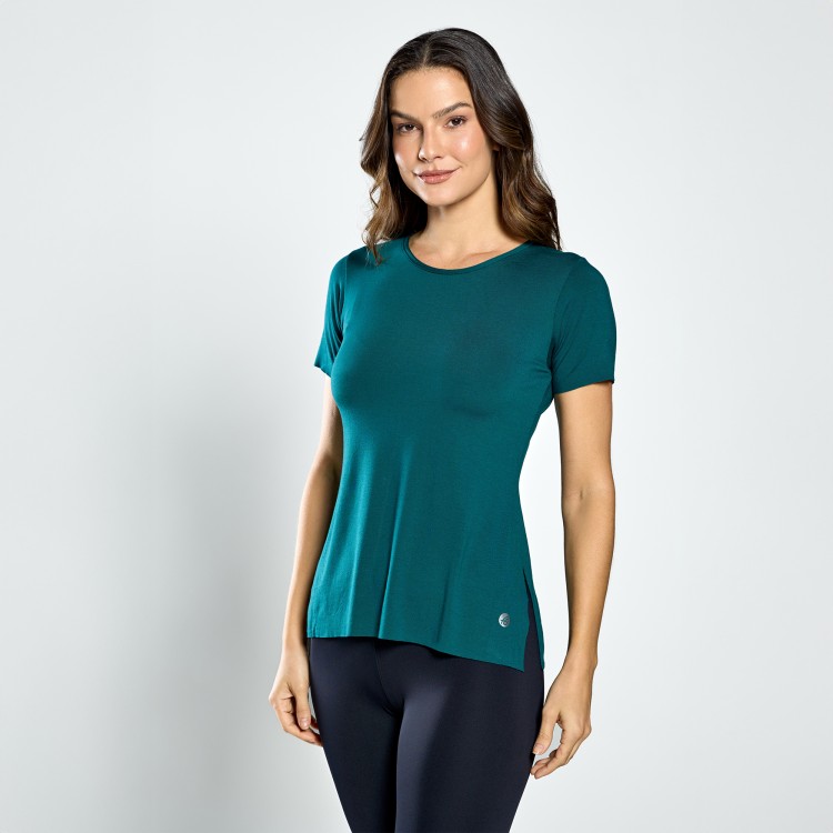 Blusa Fitness Live Verde Escura