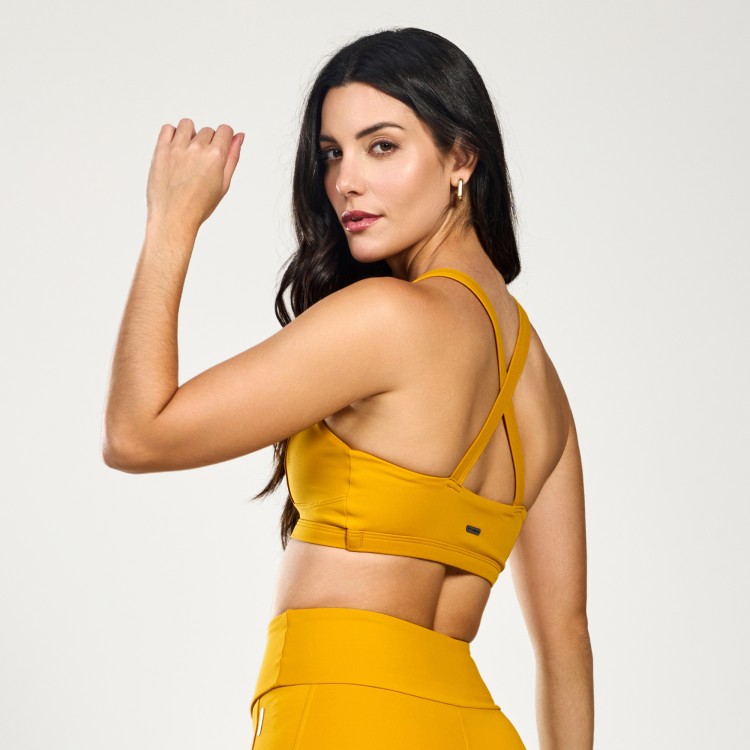 Top Fitness Poliamida Soul Mostarda