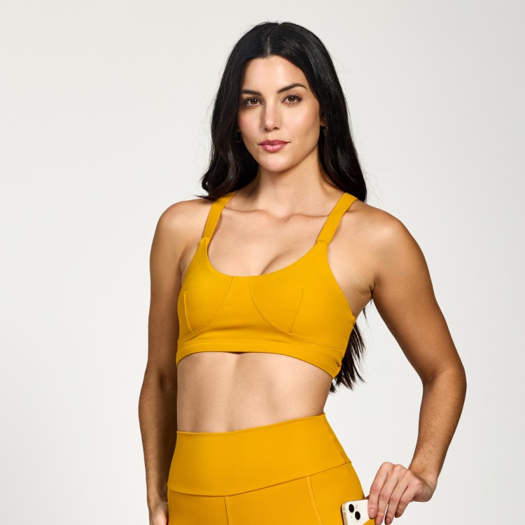 Top Fitness Poliamida Soul Mostarda
