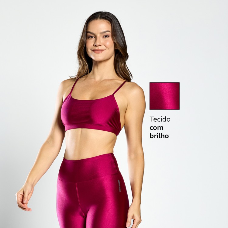 Top Glow Cereja