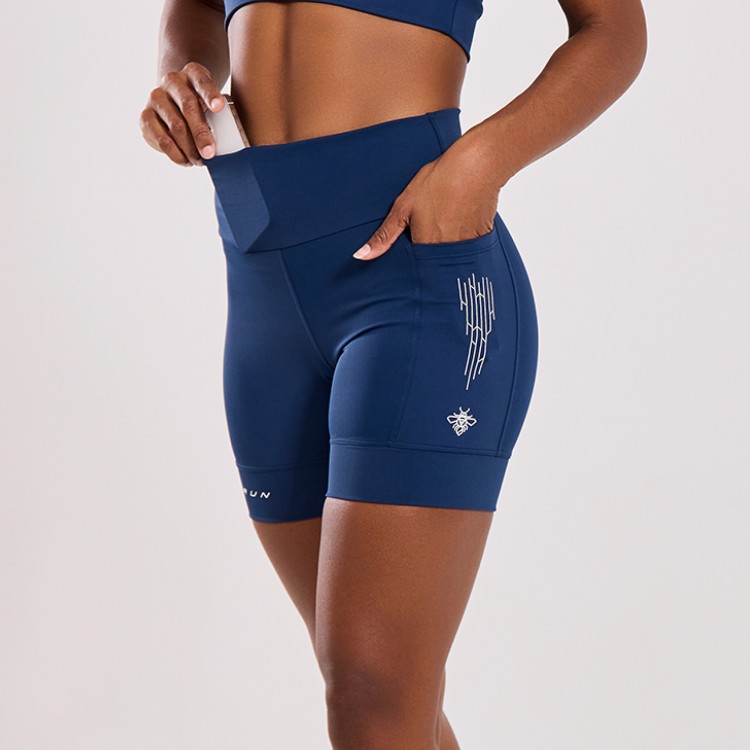 Short Fitness Poliamida Pace Marinho