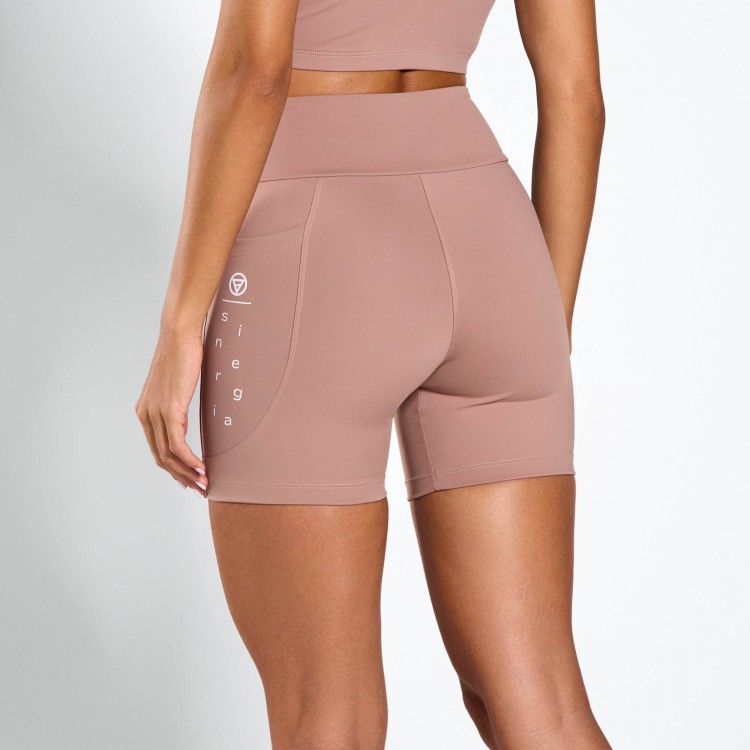 Short Fitness Poliamida Elo Sinergia Areia