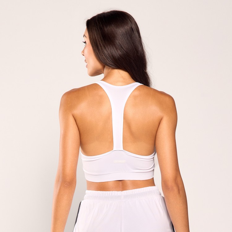 Top Poliamida Light Nadador Branco