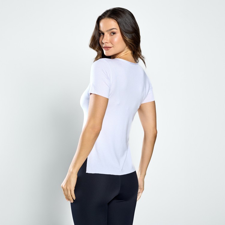 Blusa Fitness Live Branca